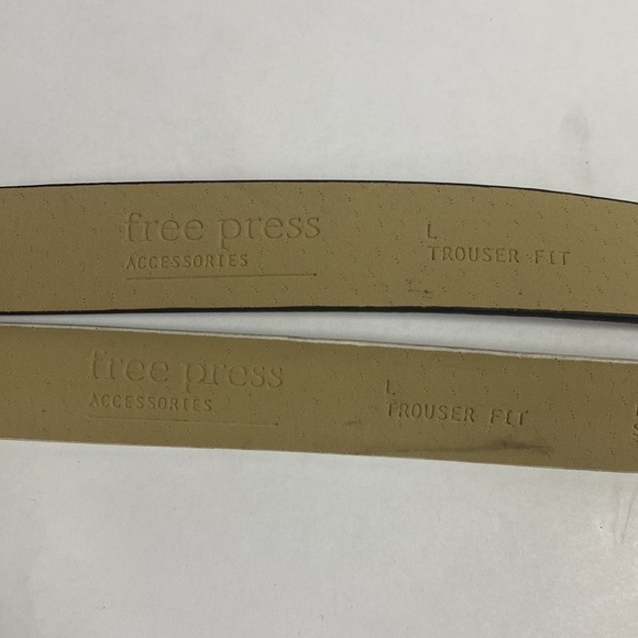 Free Press 2 faux snakeskin leather belts NWT - Picture 2 of 4